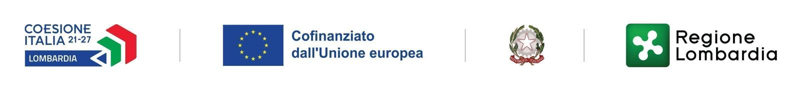 Coesione Italia 21-27 Lombardia - Cofinanziato dall'Unione europea - Repubblica Italiana - Regione Lombardia